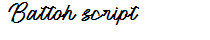 Battoh script